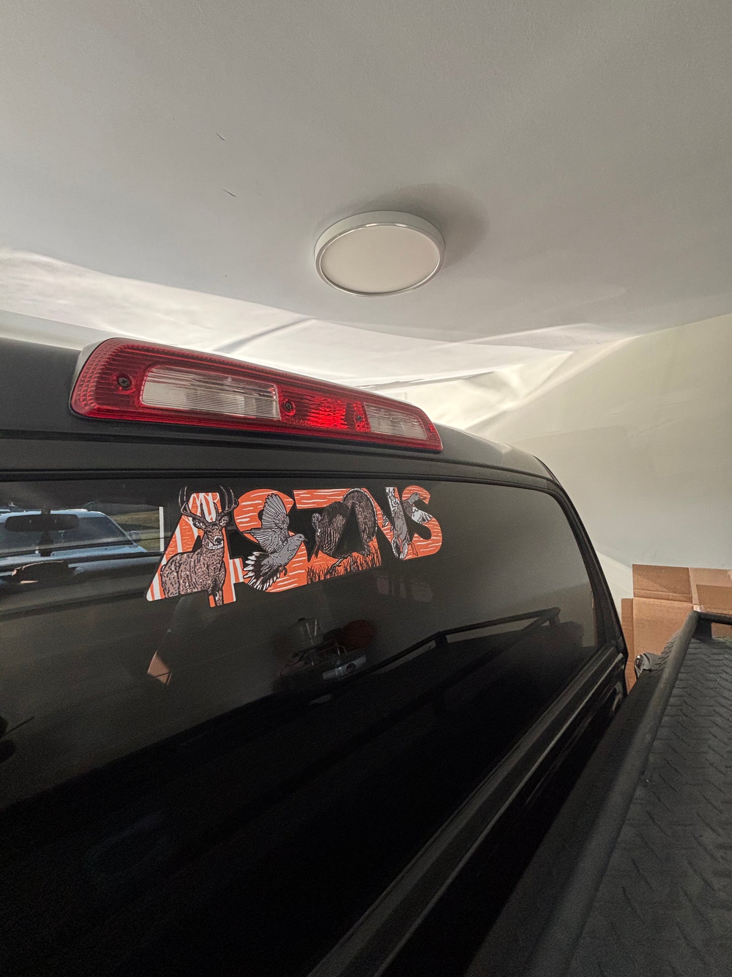 Original 4SZNS LOGO Truck Sticker