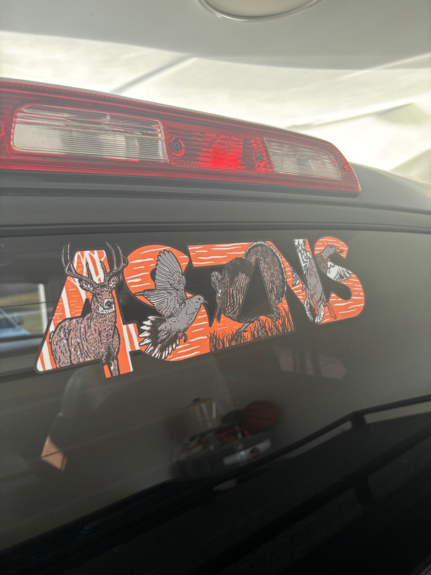 Original 4SZNS LOGO Truck Sticker
