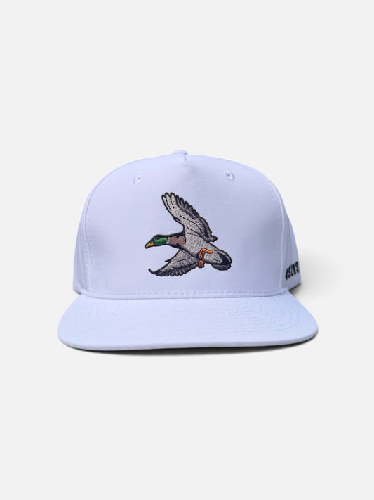 White Mallard Hat